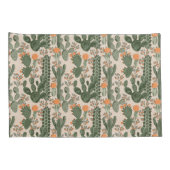 Colorful Cactus Pattern Kussensloop (Achterkant-Rechts)