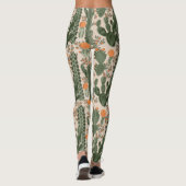 Colorful Cactus Pattern Leggings (Achterkant)