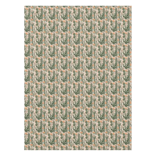 Colorful Cactus Pattern Tafelkleed (Voorkant)