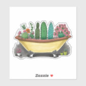 Colorful Cactus Sticker (Vel)
