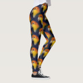 Colorful Caique Parrot Leggings (Rechts)