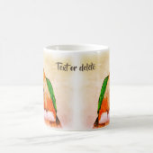 Colorful Caique Parrot Pair Bird Art gepersonalise Koffiemok (Center)