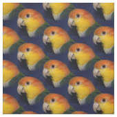 Colorful Caique Parrot Stof (Swatch)