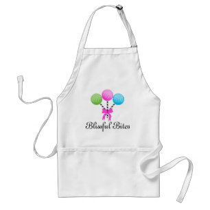 Colorful Cake Poppen Apron Standaard Schort