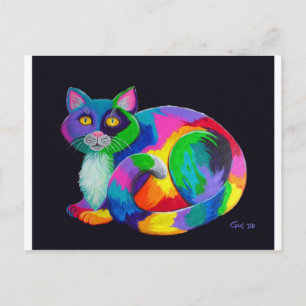 Colorful Calico Briefkaart