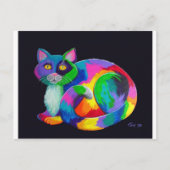 Colorful Calico Briefkaart (Voorkant)