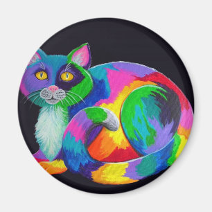 Colorful Calico Magneet
