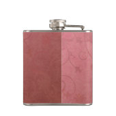 Colorful Calla Initiaal A Heupfles (Achterkant)