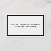 Colorful Camera Lens Logo Visitekaartje (Achterkant)