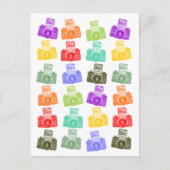 Colorful Cameras Briefkaart (Voorkant)