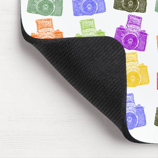 Colorful Cameras Muismat (Hoek)