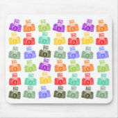 Colorful Cameras Muismat (Voorkant)