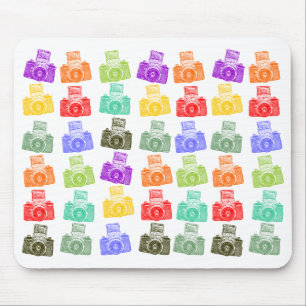 Colorful Cameras Muismat