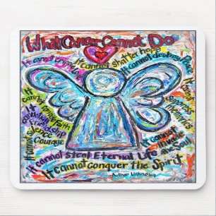 Colorful Cancer Angel Mousepad Muismat