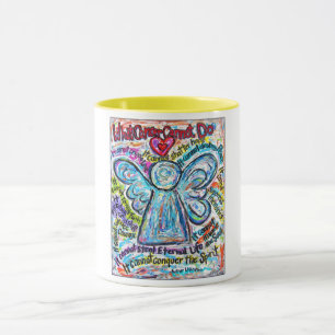 Colorful Cancer Angel Painting Mok