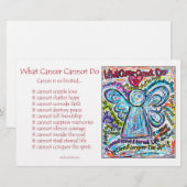 Colorful Cancer Angel Stationery (Voorkant / Achterkant)