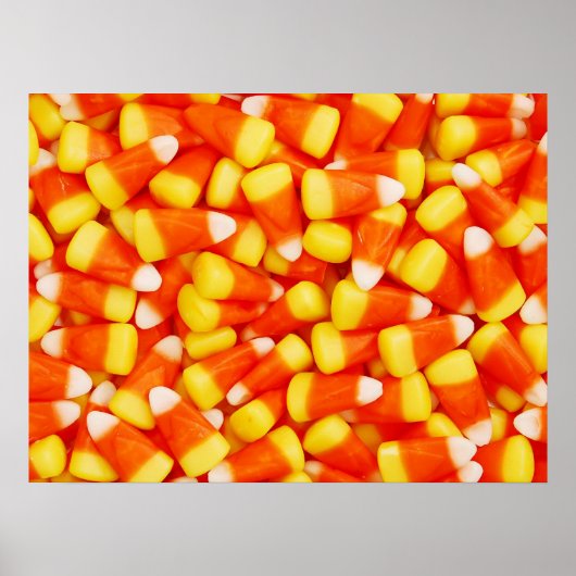 Colorful Candy Corn Poster (Voorkant)
