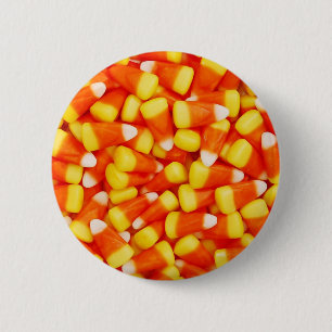 Colorful Candy Corn Ronde Button 5,7 Cm