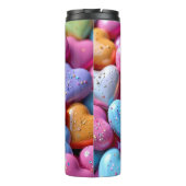 Colorful Candy Love Hearts Thermosbeker (Achterkant)