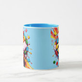 Colorful Candy Sphere Mug | Sweet & Fun Coffee Cup Mok (Midden)