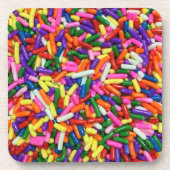 Colorful Candy Sprinkles Bier Onderzetter (Voorkant)