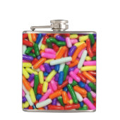 Colorful Candy Sprinkles Quirky Heupfles (Voorkant)