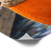 Colorful Canoes Poster (Hoek)