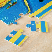 Colorful Cape Cod 11x14 Legpuzzel (Zijkant)