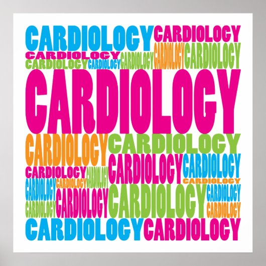 Colorful Cardiology Poster (Voorkant)