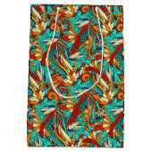 Colorful caribbean Edition Packpapier Blatt Mittl Medium Cadeauzakje (Achterkant)
