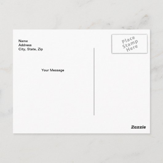 Colorful Carnance Flowers Briefkaart (Achterkant)