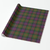 Colorful Carnegie Tartan Pset Wrappapier Cadeaupapier (Uitgerold)