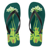 Colorful Carnivorous Venus Flytraps Teenslippers (Voetbed)