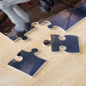 Colorful Carousel Horse and Merry Go Round Legpuzzel (Zijkant)