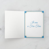 COLORFUL CAROUSEL HORSE DANK U BEDANKKAART (Binnen)