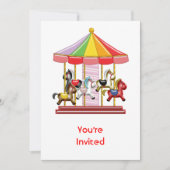 Colorful Carousel Kaart (Voorkant)