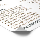 Colorful Carpet, tapijtreiniger, reinigingsservice Poster (Hoek)