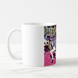 Colorful Carrousel Horse at at Carnival Photo Gift Koffiemok