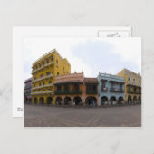 Colorful Cartagena Briefkaart (Voorkant / Achterkant)