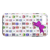 Colorful Cartoon Owl iPhone 7 Plus hoesje (Achterkant (Horizontaal))