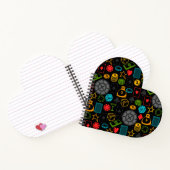 Colorful Casino Icons Notitieboek (Binnen)