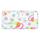 Colorful Cat iPhone / iPad case (Achterkant (Horizontaal))