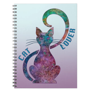 Colorful Cat Lover Notitieboek