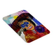 Colorful Catrina Flexible Magnet Magneet (Rechterzijde)