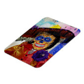 Colorful Catrina Flexible Magnet Magneet (Linkerzijde)