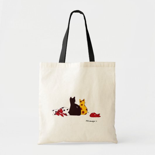 Colorful Cats Bag Tote Bag (Voorkant)