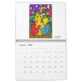 Colorful Cats Fun Cute Whimsical 2022 Kat Art Kalender (Jan 2026)