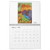 Colorful Cats Fun Cute Whimsical 2022 Kat Art Kalender (Feb 2026)