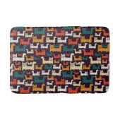 Colorful Cats Pattern badmatten (Voorkant)