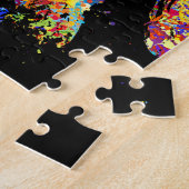 Colorful Cavalier King Charles Spaniel Legpuzzel (Zijkant)